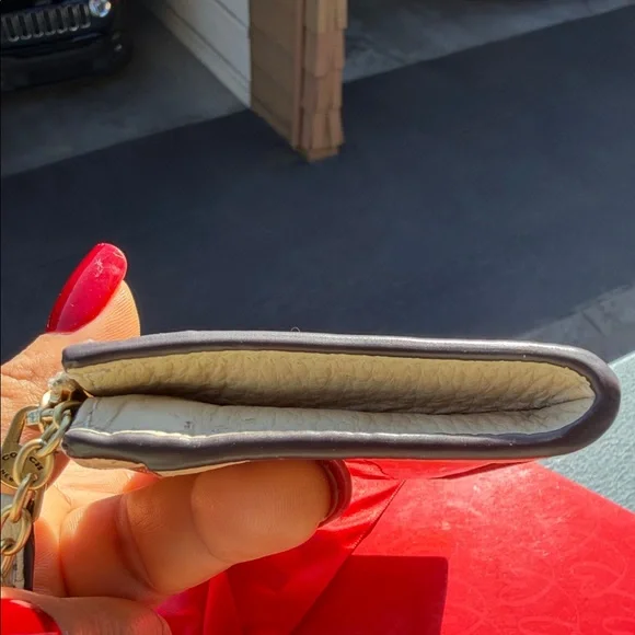 Coach Gold Studded Wristlet - Picture 6 of 8